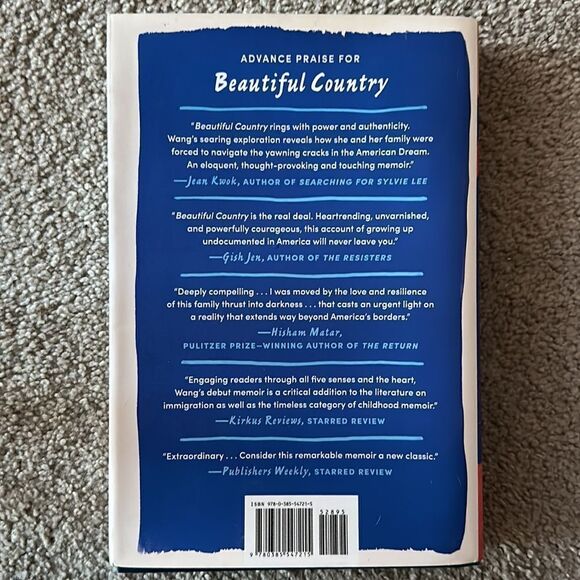 “Beautiful Country” a novel by Qian  Julie  Wang - Picture 2 of 7